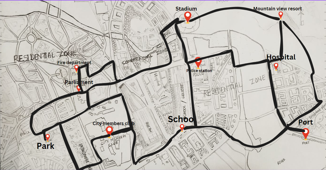 Screenshot of Smart Transportation System